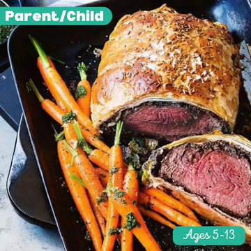 Parent/Child Beef Wellington: 2-5p Saturday, August 31st (Price includes 1 Parent & 1 Child)