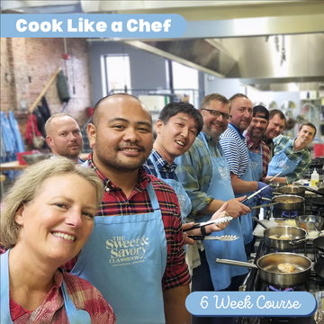 Cook Like a Chef: A 6-Week Culinary Adventure - Mondays August 26th-September 30th (6-8:30p)