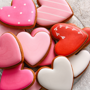 Parent/Child Valentines Cookie Art: 9-11:30a Saturday, February 8th (Price includes 1 Parent & 1 Child)