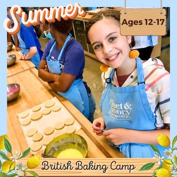 British Baking Camp: June 17th-20th (Tues.-Fri.) Ages 12-17